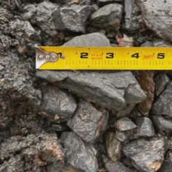 3" Black Crushed